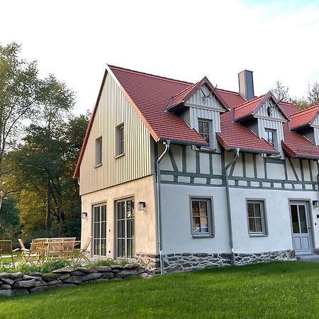 Appartamento Schellnhof Forsthaus Am Waldrand Nidda Esterno foto