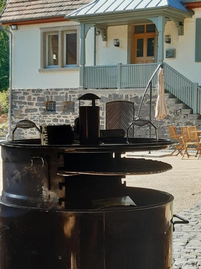 Appartamento Schellnhof Forsthaus Am Waldrand Nidda Esterno foto