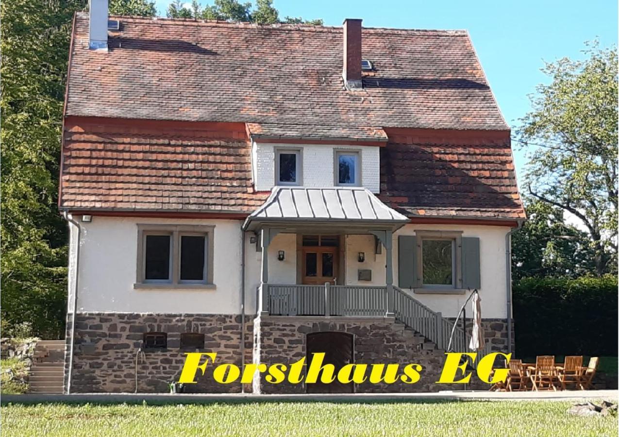 Appartamento Schellnhof Forsthaus Am Waldrand Nidda Esterno foto