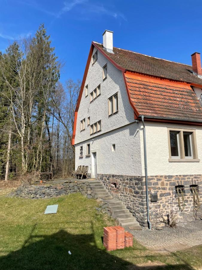 Appartamento Schellnhof Forsthaus Am Waldrand Nidda Esterno foto