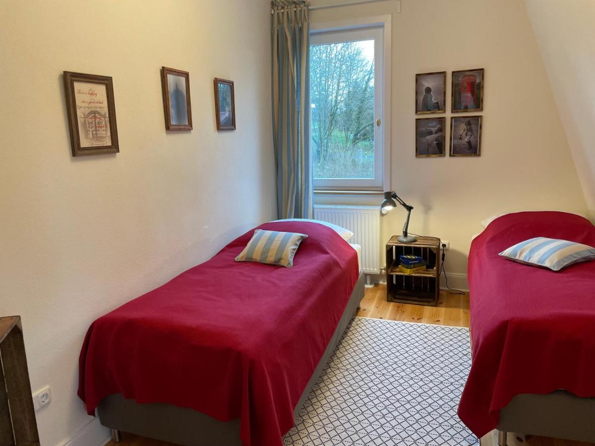 Appartamento Schellnhof Forsthaus Am Waldrand Nidda Esterno foto