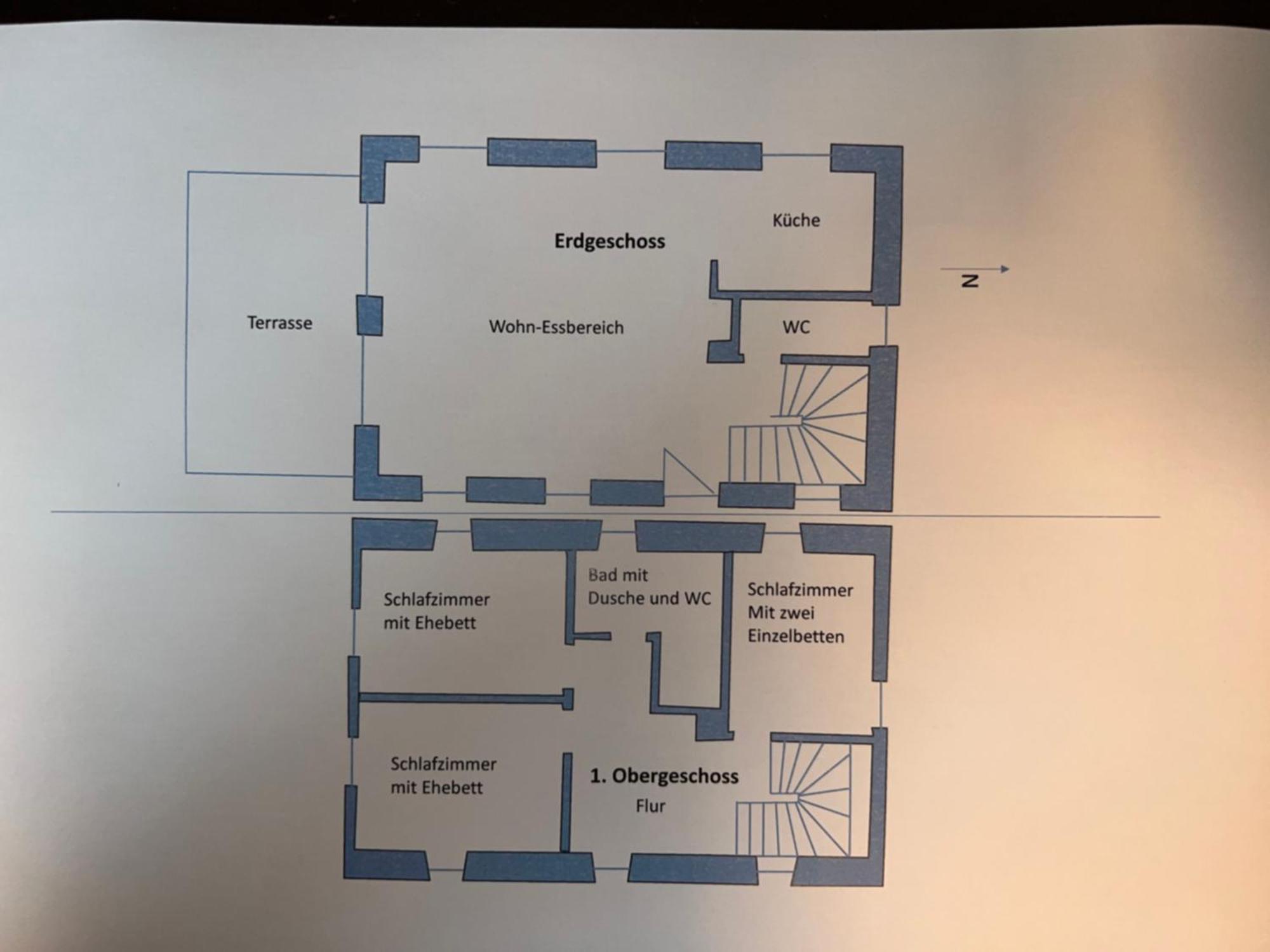 Appartamento Schellnhof Forsthaus Am Waldrand Nidda Camera foto